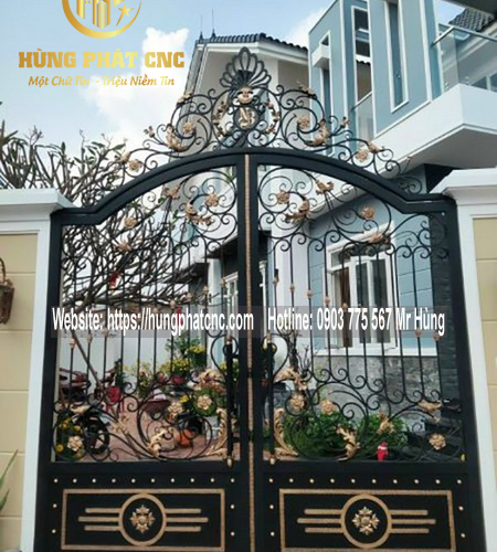 Cửa Cổng Sắt Quận 7 - Giải Pháp Bảo Mật Mỹ Thuật #TOP1