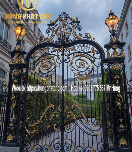 Cửa Cổng Sắt Bình Thạnh - Giải Pháp Bảo Mật Nhà Phố #TOP1