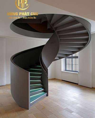 Cầu Thang Xoắn Tân Phú - Giải Pháp Tối Ưu Không Gian #TOP1