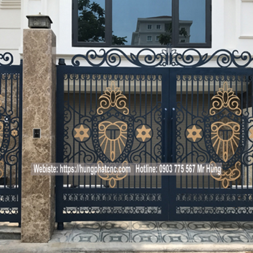 Cửa Cổng Sắt CNC Quận 2 - Giải Pháp Kiến Trúc Sang Trọng #TOP1
