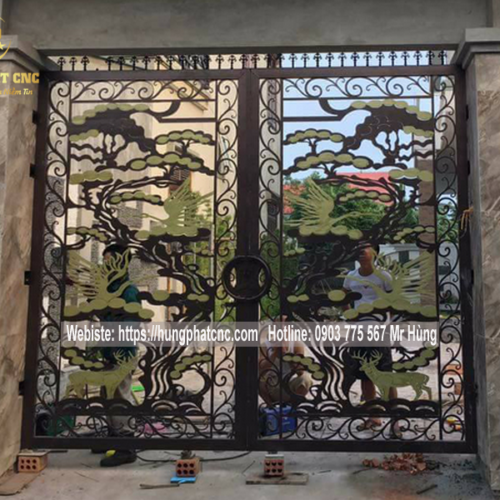 Cửa Cổng Sắt CNC Quận 1 - Giải Pháp Kiến Trúc Sang Trọng #TOP1