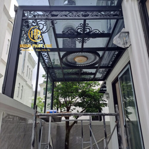 Thi Công Mái Kính Chơn Thành 2026 - Mái Kính Cường Lực Sang Trọng, Bền Bỉ