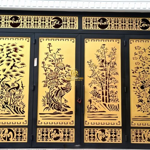 Gia công cổng CNC Thủ Đức 0903.775.567 – Thiết kế hoa văn tinh xảo, chất lượng cao