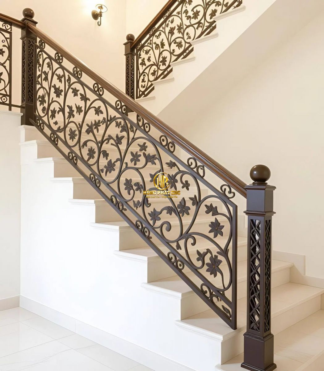 Thi công cầu thang sắt Bình Chánh 0903.775.567 – Thiết kế hiện đại, bền đẹp, giá tốt