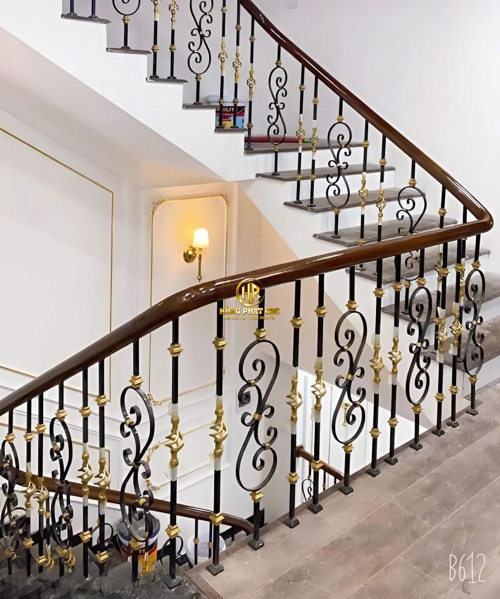 Gia công cầu thang sắt Bình Tân 0903.775.567 – Thiết Kế Hiện Đại, Thi Công Chắc Chắn